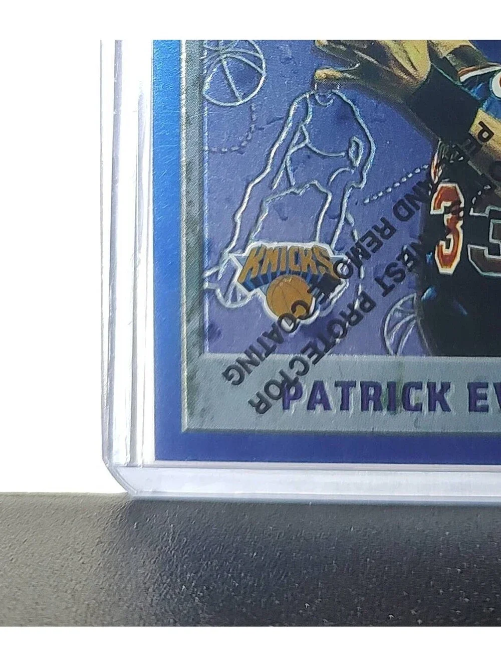 Patrick Ewing 1995-96 Topps Finest NBA #243 Card New York Knicks
